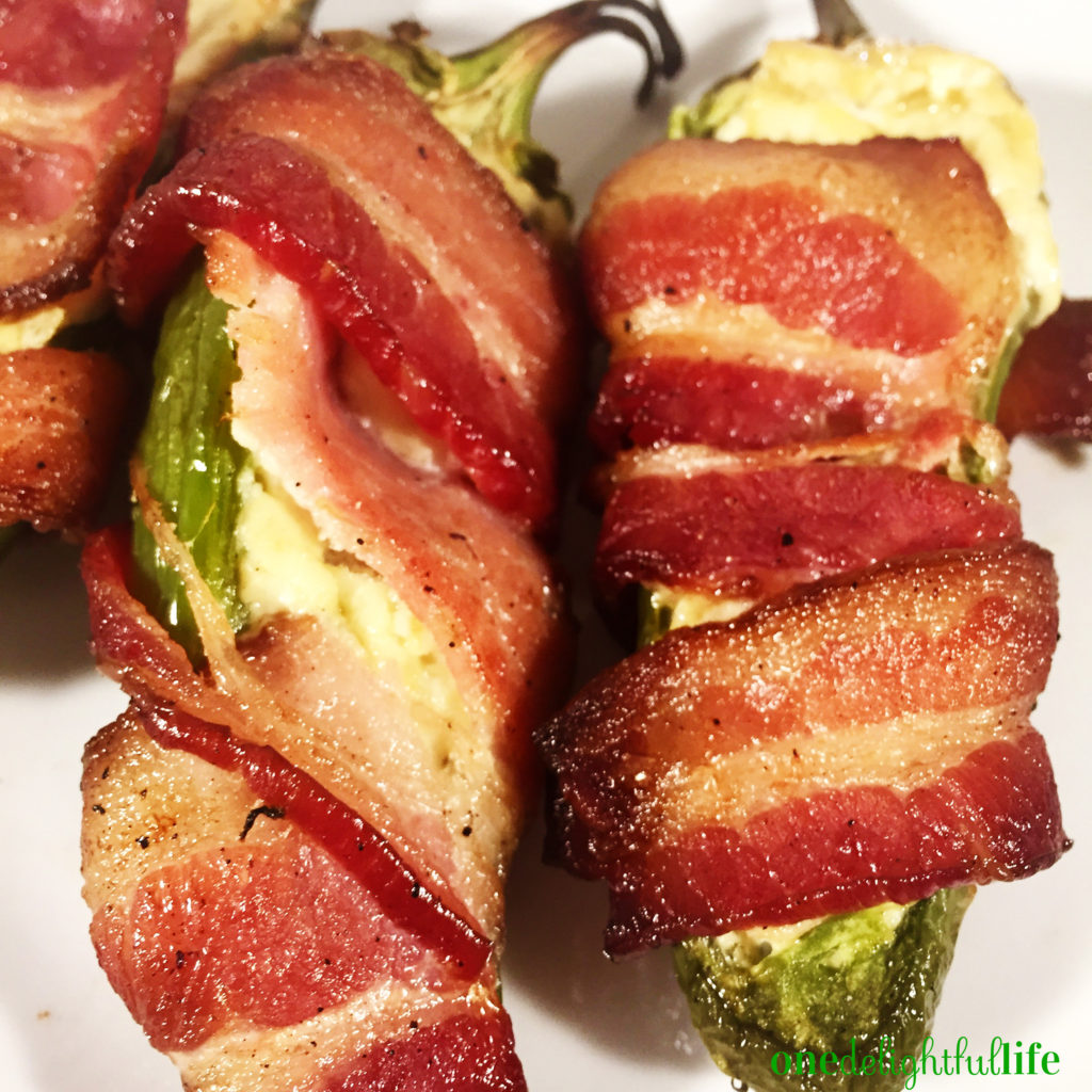 Smoked Jalapeno Poppers with and Buffalo Sauce